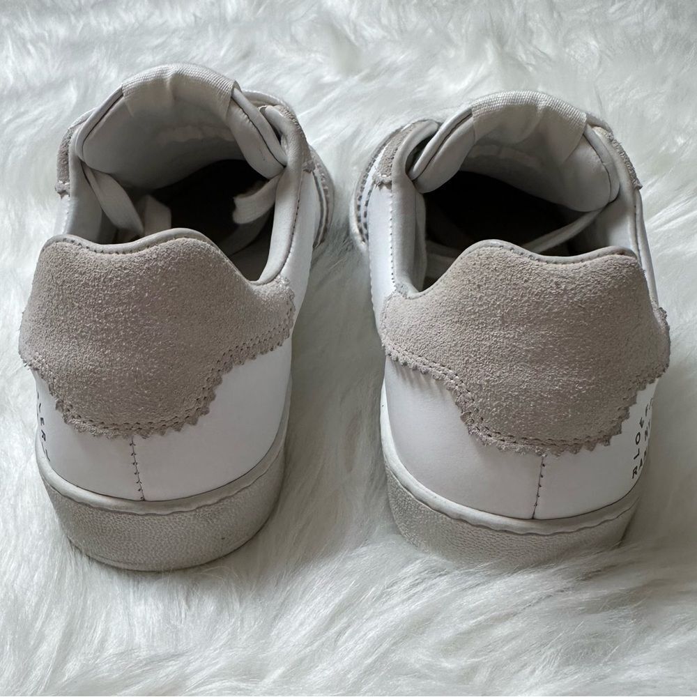 Loeffler Randall Keeley Leather Low-Top Sneakers - Picture 7 of 12